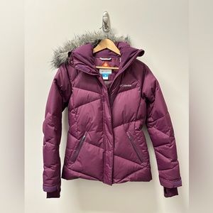 Omni Heat Burgundy Ski Coat